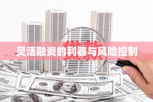 汇川灵活融资的利器与风险控制